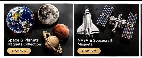 Space inspired product